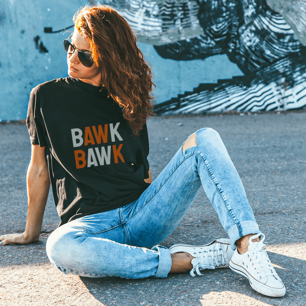 Merchandise Promotion: Bawk Bawk's New Shirt - Table Needs QR code menu